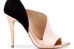 Shoes: Laminated Heel Sandal